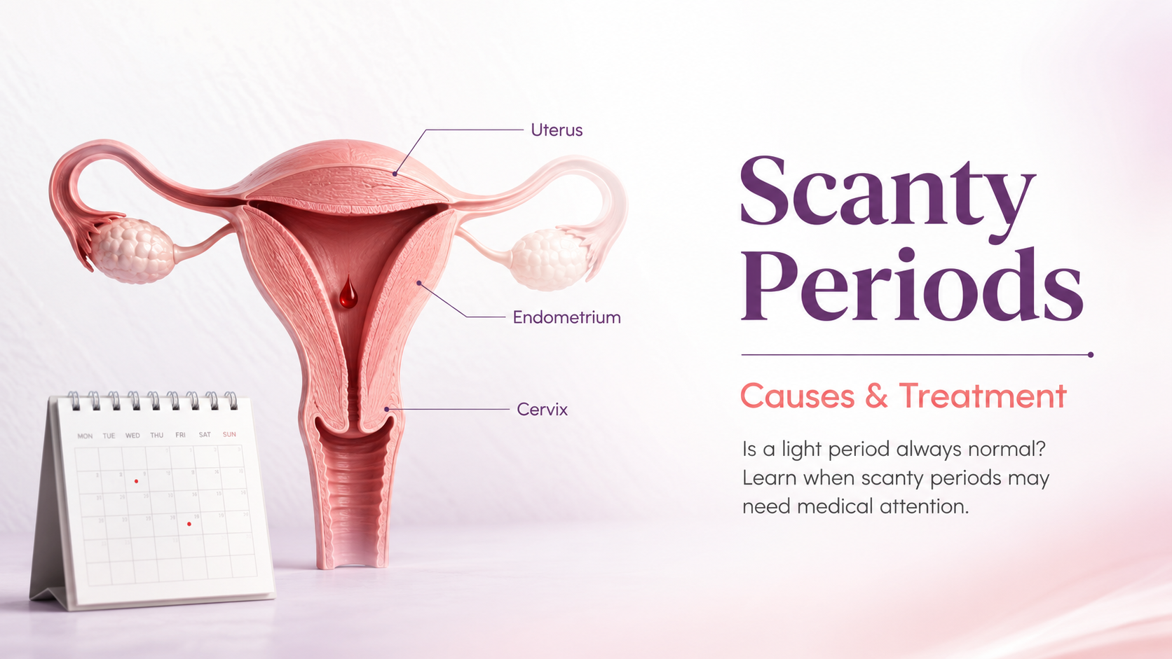 scanty periods causes and treatment
